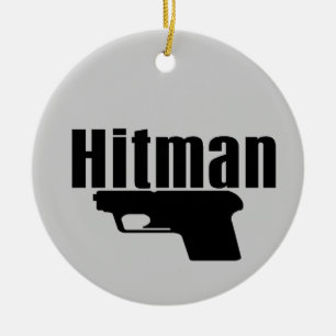 hitman ceramic tree decoration