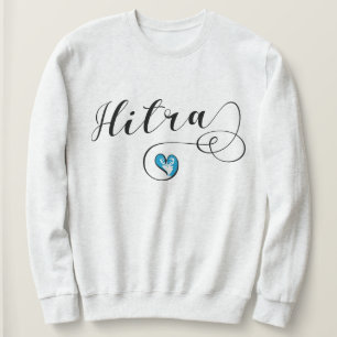Hitra Flag Heart, Norway Sweatshirt
