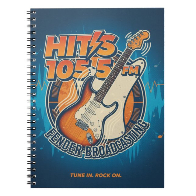 Hits Merch Notebook (Front)