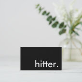 hitter. business card (Standing Front)