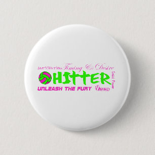 Hitter Traits 6 Cm Round Badge