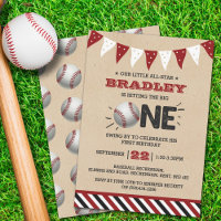 Hitting The Big One | Baseball 1st Birthday