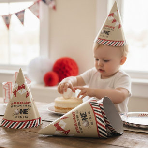 Hitting The Big One   Baseball 1st Birthday Party Hat