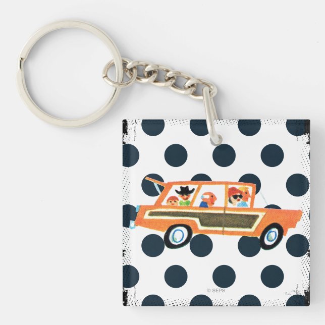 Hitting the Open Road 4 Key Ring (Front)