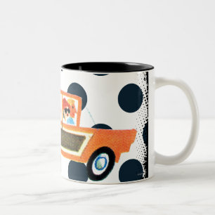 Hitting the Open Road 4 Two-Tone Coffee Mug