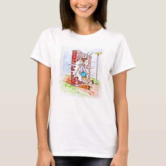 Hitting The Wall Running T-Shirt