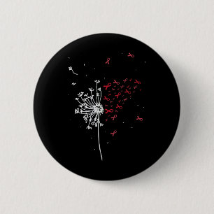 Hiv Aids Brain Aneurysm Stroke Cool Awareness Gift 6 Cm Round Badge
