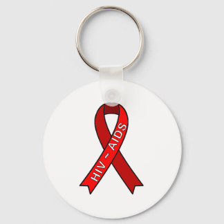 HIV AIDS Keychain