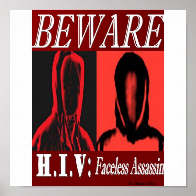 HIV ASSASSIN PIC POSTER (Front)