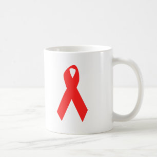 HIV AWARENESS / AIDS RIBBON COFFEE MUG