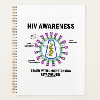 HIV Awareness Begins Understanding Retroviruses Planner