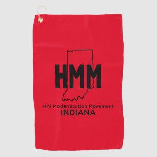 HIV Modernisation Movement Indiana Golf Towel
