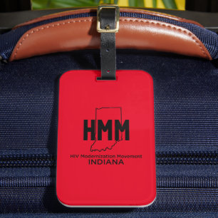 HIV Modernisation Movement Indiana Luggage Tag