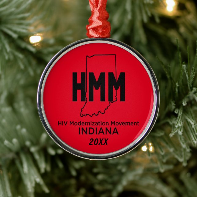 HIV Modernisation Movement Indiana Metal Tree Decoration (Tree)