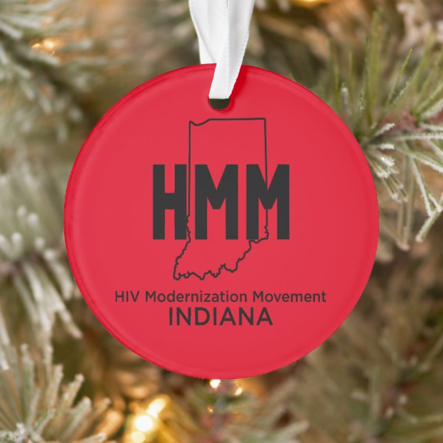HIV Modernisation Movement Indiana Ornament (Tree)