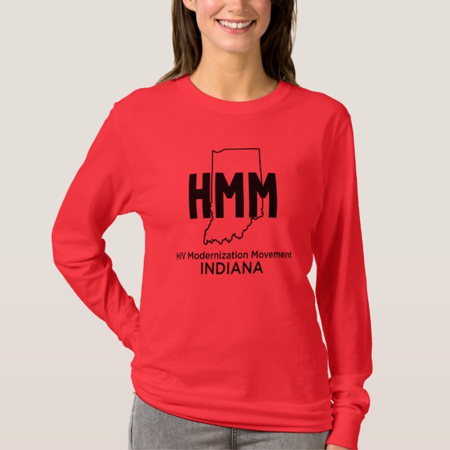HIV Modernisation Movement Indiana T-Shirt (Front)
