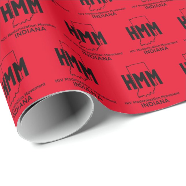 HIV Modernisation Movement Indiana Wrapping Paper (Roll Corner)