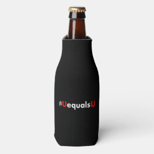 HIV Undetectable Equals Untransmittable - Minimali Bottle Cooler