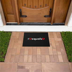 HIV Undetectable Equals Untransmittable - Minimali Doormat