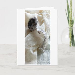 "Hive" Digitally Altered Wasp Nest on Fabric Card