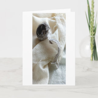 "Hive" Digitally Altered Wasp Nest on Fabric Card