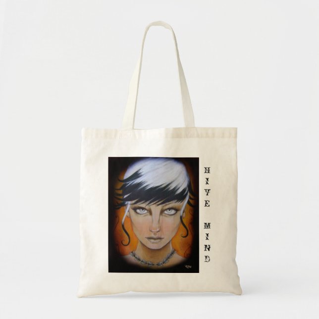 Hive Mind tote bag (Front)