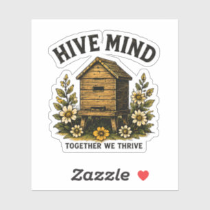 Hive Mind   Vintage Beehive Beekeeping Design