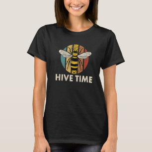 Hive Time Bees Beekeeper T-Shirt