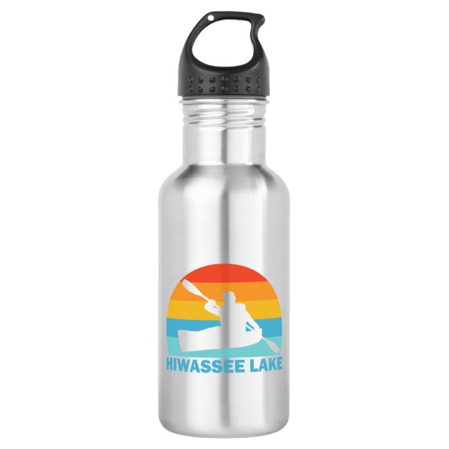 Hiwassee Lake North Carolina Kayak 532 Ml Water Bottle (Front)