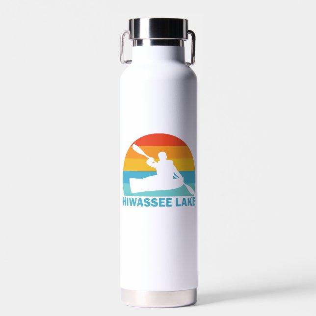 Hiwassee Lake North Carolina Kayak Water Bottle (Front)