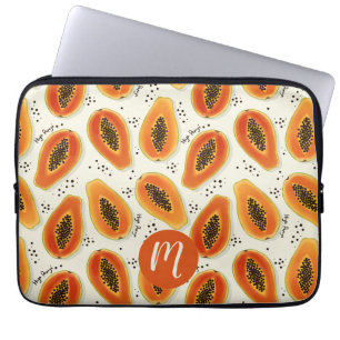 Hiya Papaya Pattern  Laptop Sleeve