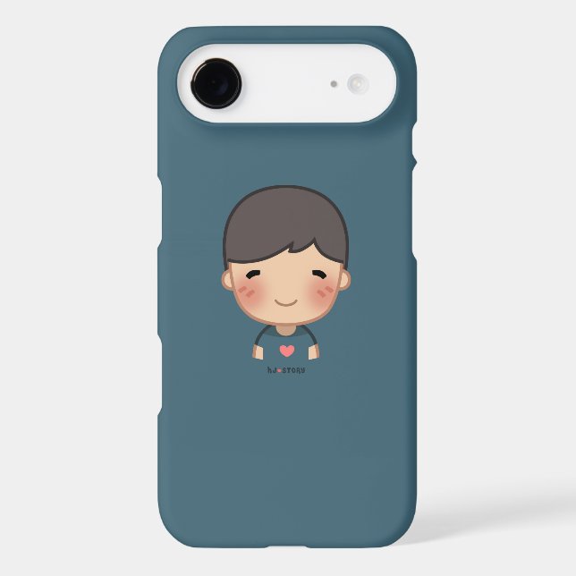 HJ-Story Boy Iphone 4 Case (Back)