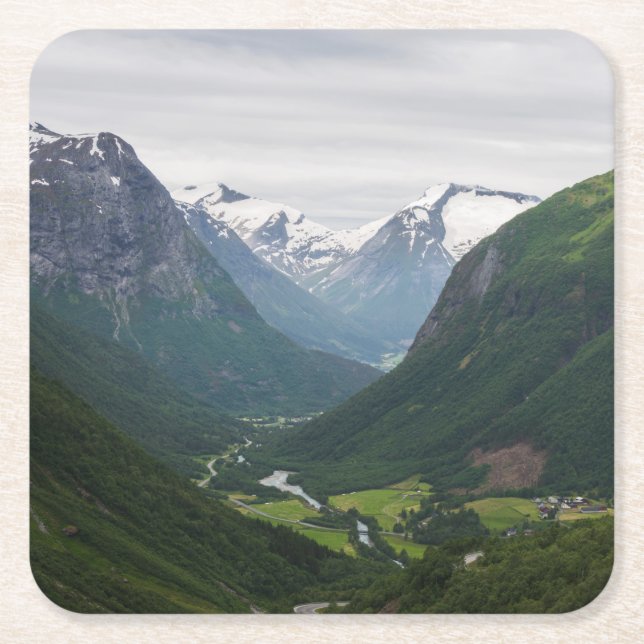 Hjelle valley in Norway coaster (Front)