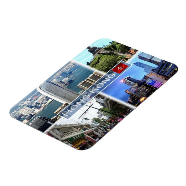 HK Hong Kong - Tian Tan Buddha - Magnet (Left Side)