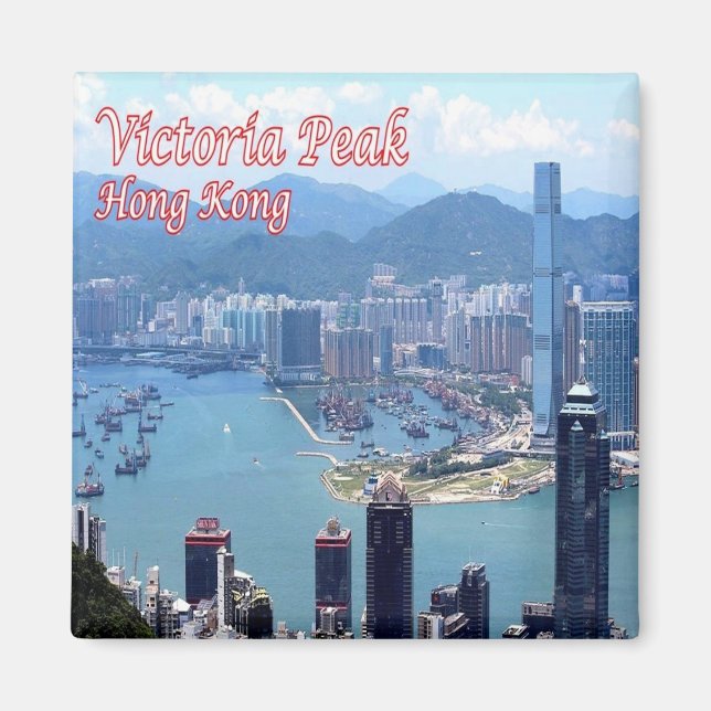HK - Hong Kong - Victoria Peak Magnet (Front)