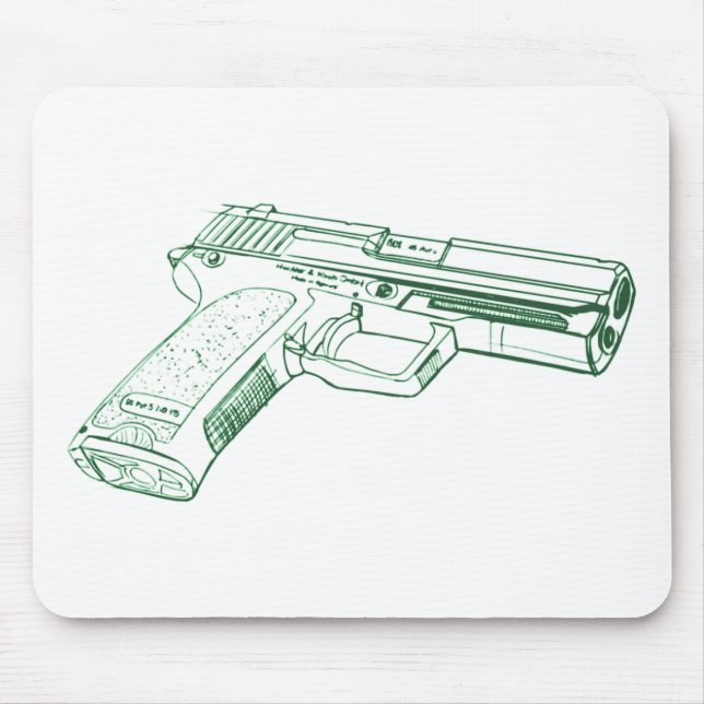 Hk USP 45 Mouse Mat (Front)