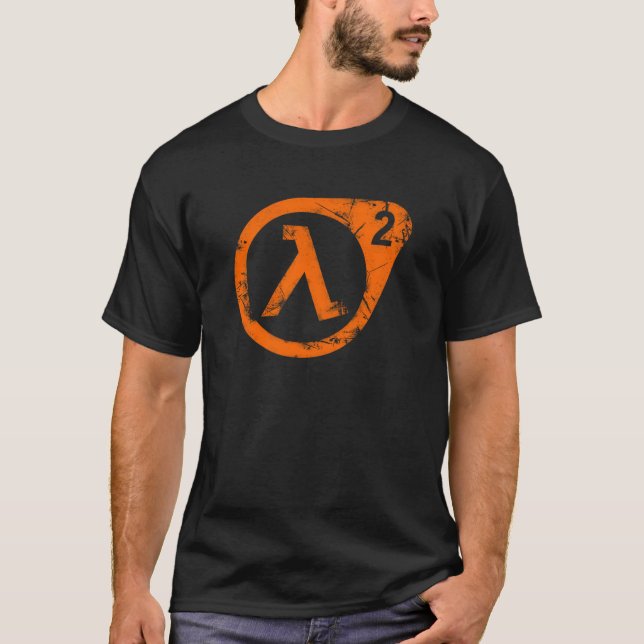 HL2 Orange Classic  T-Shirt (Front)