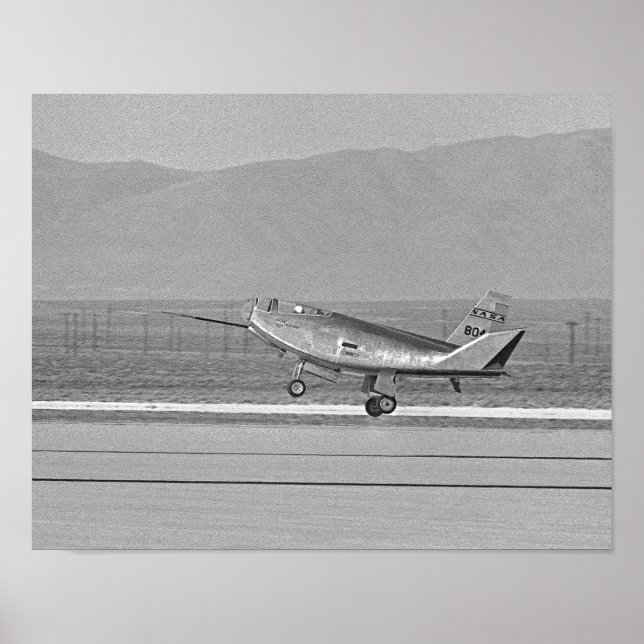 HL-10 First Flight Landing Poster (Front)