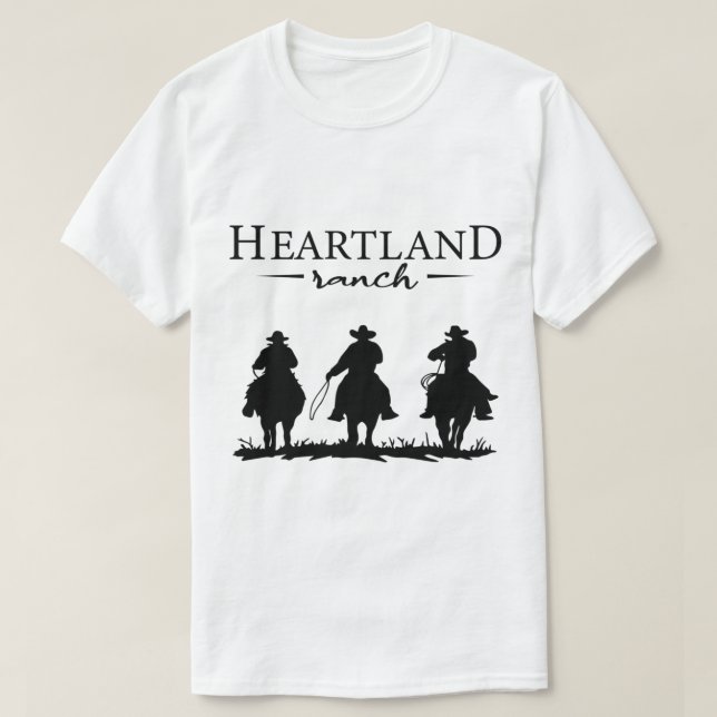 HL Ranch, Heartland, heartland ranch,Heartland UK, T-Shirt (Design Front)