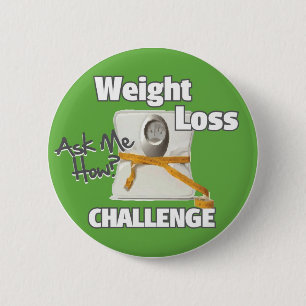 HL Weight Loss Challenge 6 Cm Round Badge