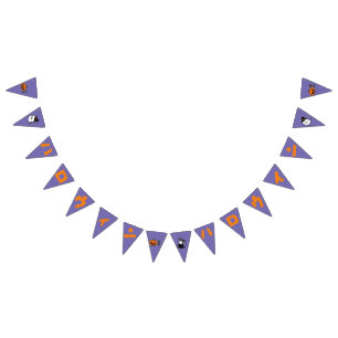 Hlloween in japanese kanji, hiragana and katakana bunting 