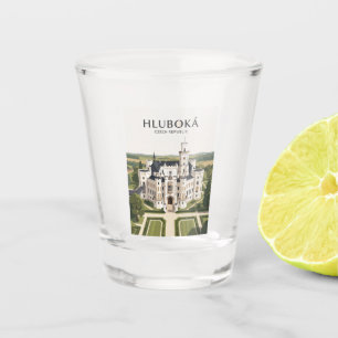 Hluboká Castle Czech Republic Shot Glass