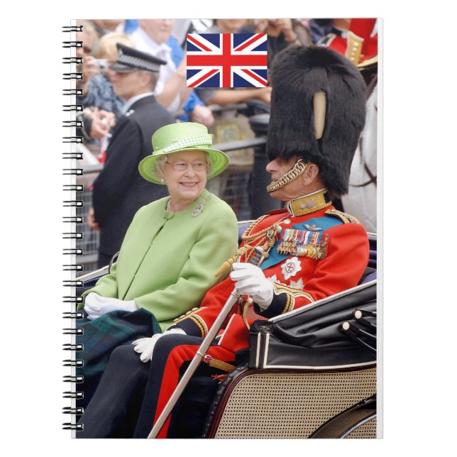 HM Queen Elizabeth-Duke of Edinburgh Notebook (Front)