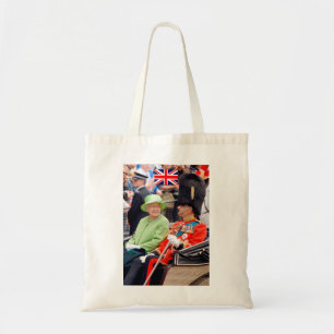 HM Queen Elizabeth-Duke of Edinburgh Tote Bag