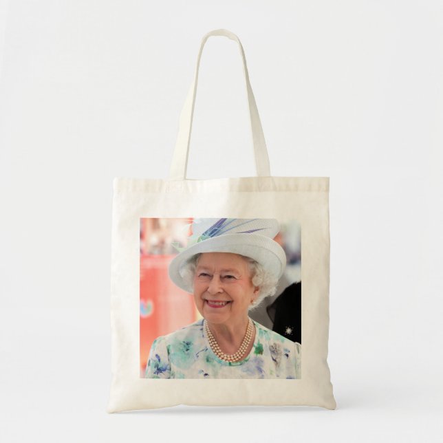 HM Queen Elizabeth II Abu Dhabi Professional Photo Tote Bag (Front)