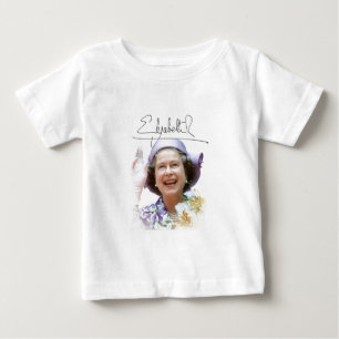 HM Queen Elizabeth II Baby T-Shirt