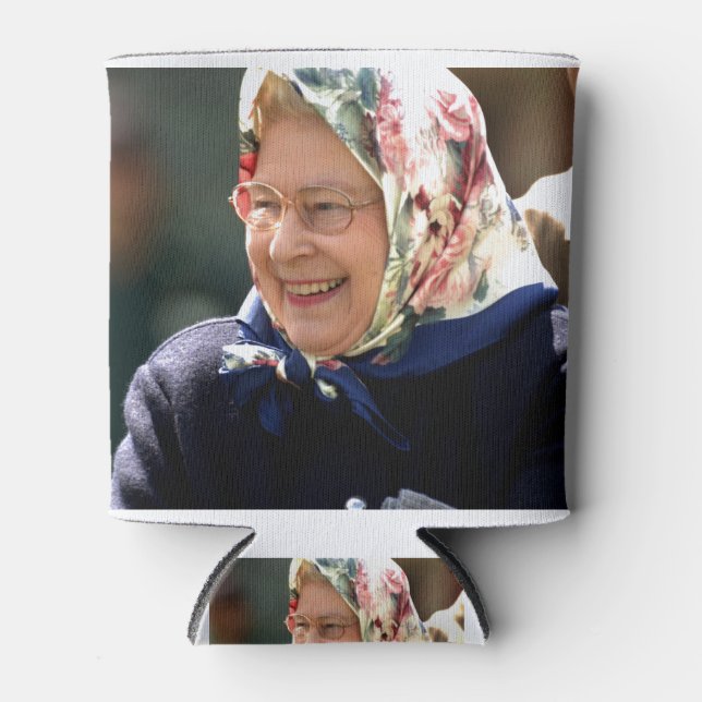HM Queen Elizabeth II Can Cooler (Front)