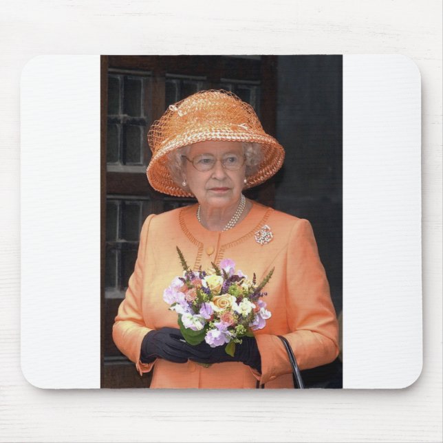 HM Queen Elizabeth II Platinum Jubilee Mouse Mat (Front)