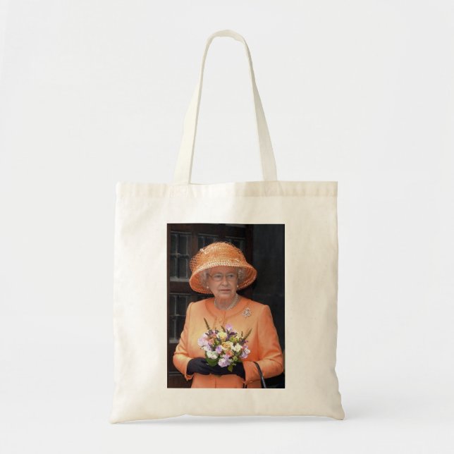 HM Queen Elizabeth II Platinum Jubilee Tote Bag (Front)