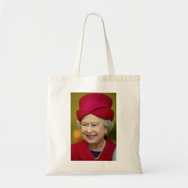 HM Queen Elizabeth II Platinum Jubilee Tote Bag (Front)